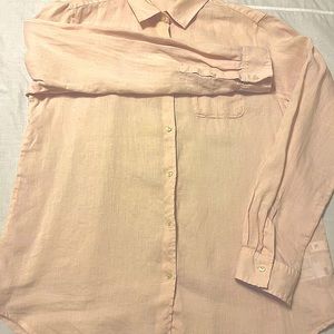 Uniqlo premium linen shirt